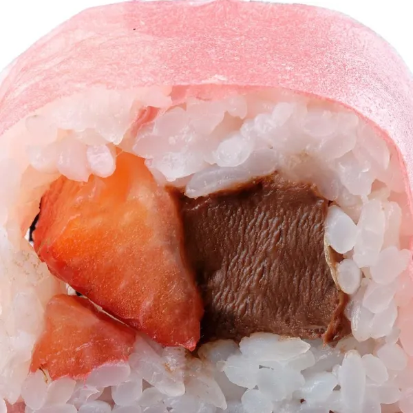 SUSHI CHOCO STRAWBERRY  4 PIEZAS