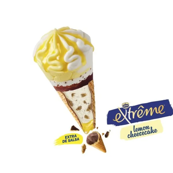 HELADO EXTREME LIMÓN CHEESECAKE